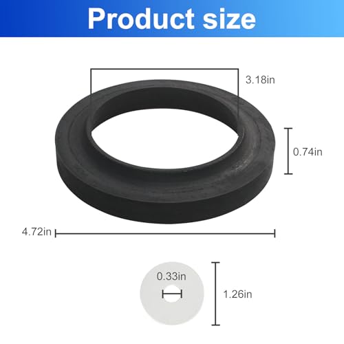 Image of RV Toilet Waste Ball Seal Kits Replacement for Thetford RV Toilet Seal 34120 Fit for Aqua Magic Style II,Style Plus,Style Lite and Residence. RV Toilet Seal Repair kit