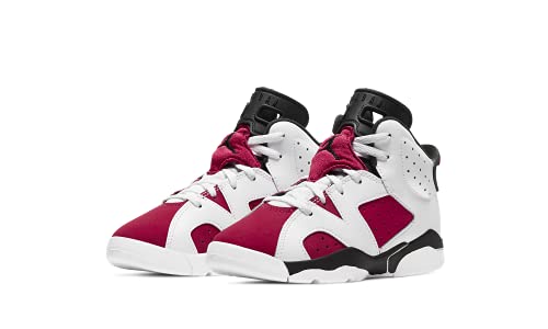 Nike Air Jordan 6 VI Retro TD Toddler Carmine 2021 384667-106 US Toddler Size2