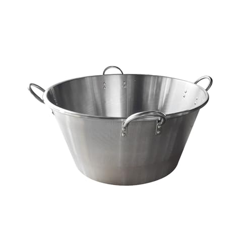 Portable 32'' Cazo EXTRA LARGE FLat Cooking Pot Pan Wok Caso Carnitas XXL Gas Stove Burner