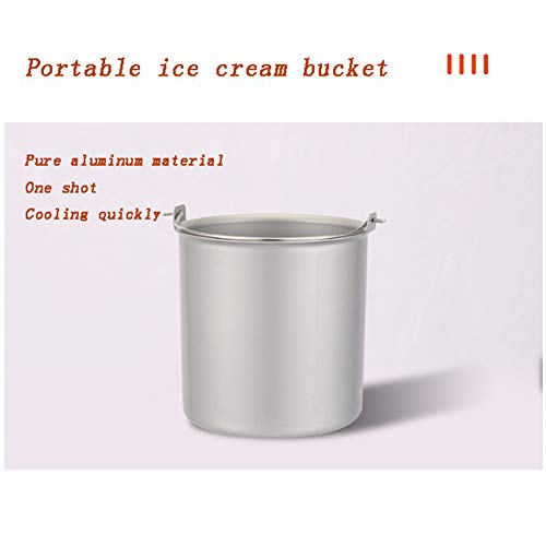 ALY Gefrierbehälter Eismaschine Speiseeisbereiter, Eiscreme Maschine Speiseeismaschine Sorbet Maschine, für Frozen… – Bild 6