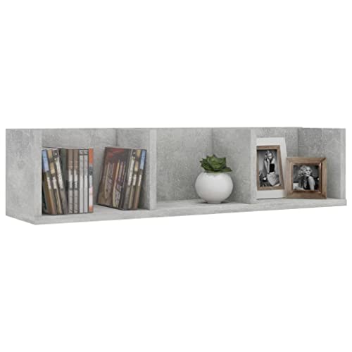 Rangement multimédia et étagère flottante bois pour disques vinyles - 5