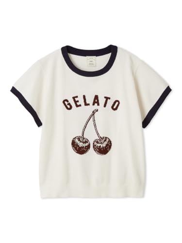 [ジェラート ピケ] エアリーモコモチーフJQDリンガープルオーバー PWNT254049 レディース OWHT Free Sizeのサムネイル