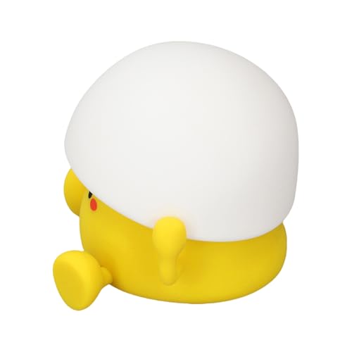 Lámpara de noche silicona forma huevo YWBL-WH miniatura 2