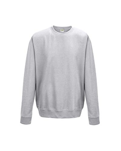 Adult 80/20 Midweight College Crewneck Sweatshirt M ASH