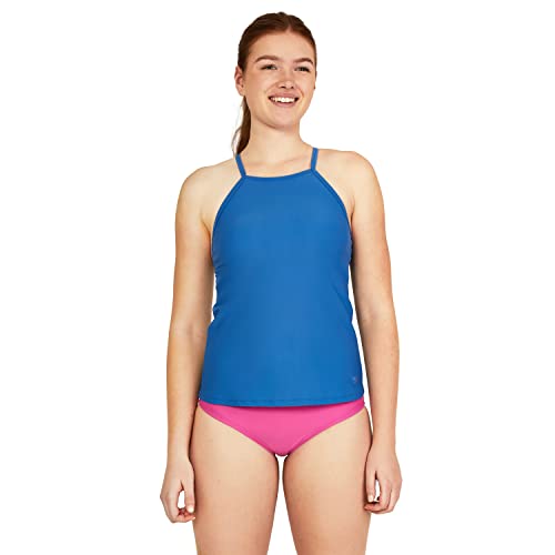 Haut de Tankini Femme Speedo Réglable Noir : Maillot de Bain Confortable