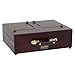Soho Urban Artist Scout Pochade Box for Plein Air Painting Easel with Storage, Lightweight & Portable, Mahogany Finish
