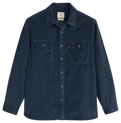 Levi's Jackson Worker Camicia Button-Down, Zodiac Blue, Xxl Uomo - 8