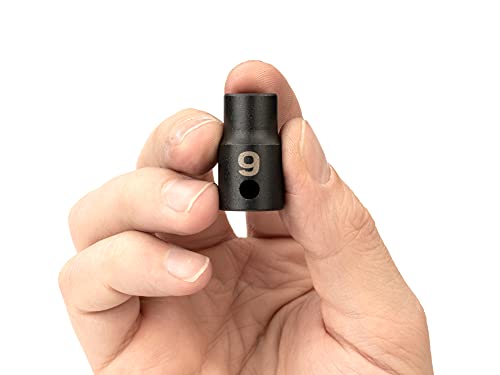 Image of TEKTON 3 /8 Inch Drive x 9 mm Shallow 6-Point Impact Socket | SID12109