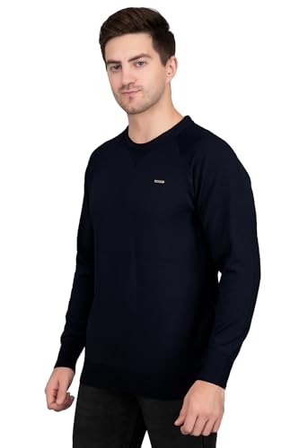 Image of GODFREY Round Neck Full Sleeve Woolen Sweater for Man Winter Wear - Regular Fit Pullover