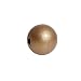 60 Gold Wood Beads Round 24mm Large Wood Beads with 5.3mm Large Hole
