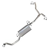Northeastern Exhaust Stainless Steel Direct Fit Muffler and Y-Pipe System Kit Compatible for Buick Enclave 2009-2017 3.6L, Automotive Replacement, Free Gasket and Clamps Included