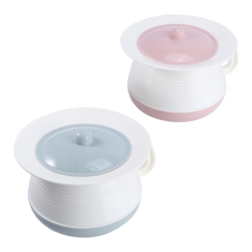 Pot de chambre bébé anti odeur à poignée renforcée lot de 2