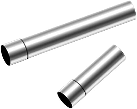 2 tubos portátiles para estufas, tubo de chimenea, estufas de tienda de campaña calientes, tubo de extensión de chimenea para estufas de tienda de