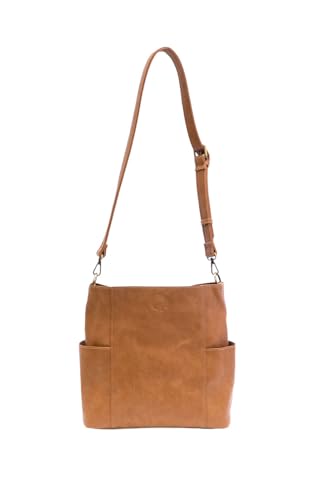 Image of Joy Susan Side-Pocket Bucket Bag: Kayleigh Crossbody