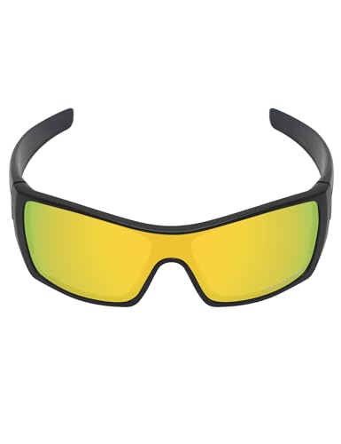Image of Mryok Replacement Lenses Compatible with Oakley Batwolf OO9101 Sunglasses, HD Polarized, UV Protection, Impact Resistant