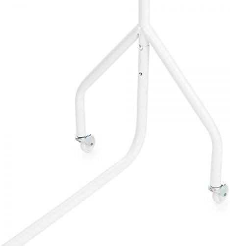 The Shopfitting Shop White Childrens Clothes Rail 4ft Long x 4ft High Heavy Duty Junior Garment Rack