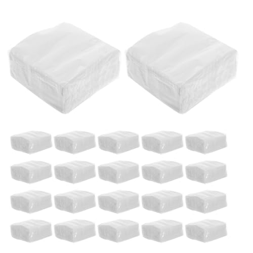 Papiers essuie-tout épais et absorbants en pulpe de bois, 50 serviettes de fête ultra-résistantes