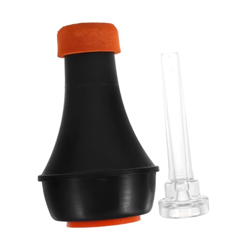 SUPVOX Trumpet Practice Tool Straight Mute Kit Trumpet Mute Mouthpiece Cornet Muffler for Quiet Practice