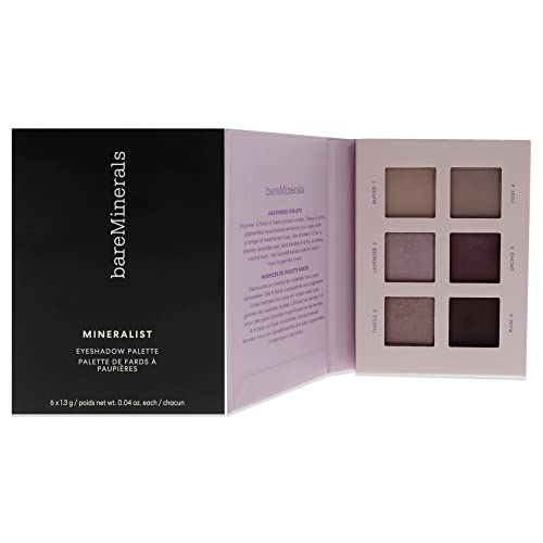 bareMinerals Mineralist Eyeshadow Palette – Heathered Eye Shadow Women 0.04 oz