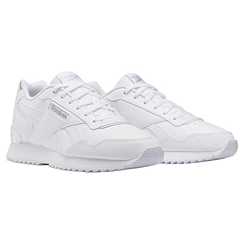 Reebok Reebok Women's Glide Ripple Clip, Footwear White Silver Met Footwear White, 6.5 US