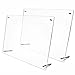 Halyuhn 8.5 x 11 Acrylic Picture Frame 2Pack, Acrylic Photo Frame A4 Letter Size, Clear Certificate Frames 8.5 x 11, Picture Frame for Tabletop Display, Degree Certificate, and Family Portraits