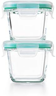 OXO Good Grips 4-Piece Smart Seal Leakproof Mini Glass AirtightContainer Set - Thumbnail 2
