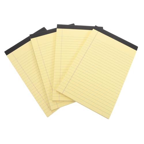 Bloc-notes A5 lignés lot de 4 pour s'organiser au bureau ou à l'école