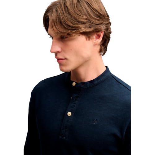 Sweatshirt à patte de boutonnage tissée Superdry - vue 4