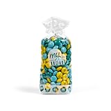M&M'S COLLECTION Choco - Bonbon Chocolat au Lait Pré-Imprimé - Coffret 300g Rouge et Blanc - Idéal pour DIY, Fête, Mariage, Anniversaire, Baptême, Gender Reveal & Buffet de Bonbons