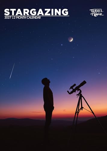 Calendario A3 2027 Stargazing para decorar el salón y organizar los planes familiares