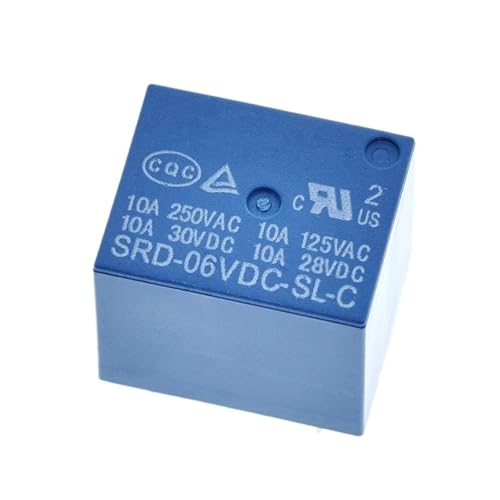 Relais SRD-03VDC-SL-C 3V 10A pour circuit imprimé lot de 5 pièces