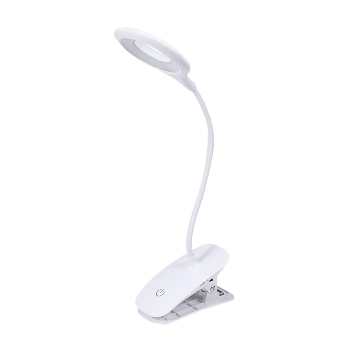 HHRLCH 2PCS USB ładowalny klips stołowa Poziom ściemnialnego czytania światło oka bezpieczne światło książkowe do nauki czytania komputerowego kempingu