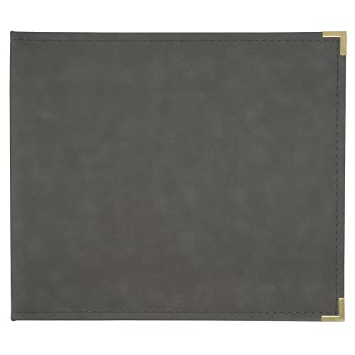 Álbum de scrapbook Recollections con anillas en D, color gris oscuro, tamaño 12" x 12", 20 páginas miniatura 1