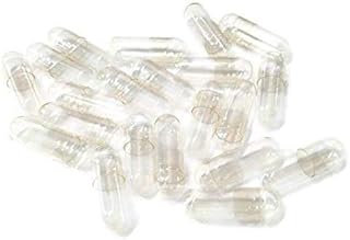 Vegetarian Empty Capsules Size 00 - Premium Quality | Create Your Own Capsule Now Easier & Faster | Use with Empty Vegetarian or Gelatin Caps | Free P&P to The UK (100 caps)