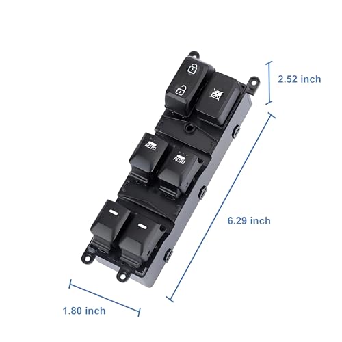 Interrupteur vitre électrique Kia Forte bouton commande principal 2014-2018 - 4