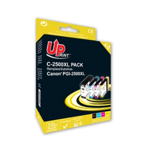 Uprint Cartouches d'encre Compatibles avec Canon PGI2500XL 2500 XL Lot de 4