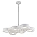 Eurofase 30444-010 Stavro - 23" 54W 6 LED Pendant, White Finish
