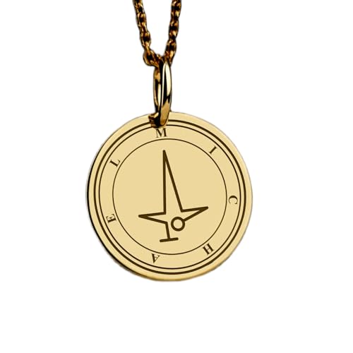 Collier pendentif pièce gravée Michael Signature le cadeau unisexe idéal