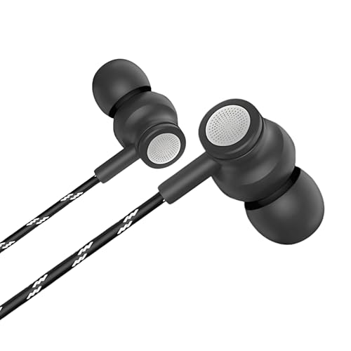 Image of BLAST'C TypeC Wired Earphone with Powerful HD Mic for Clear Sound, Deep Bass Sound, HD Calling, in-Line Volume Control & Noise Cancellation Compatible with only TypeC Jacks in Mobiles-BLACK