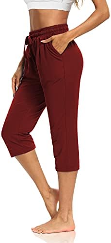 DIBAOLONG Womens Capri Pants 