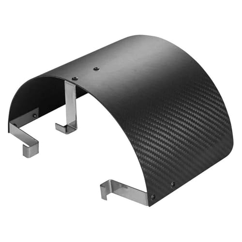 Tubo Entrada Aire Cubierta Protección Térmica Filtro Entrada Universal Para Coche Cubierta Filtro Deportivo Cono Frío Para Filtro Cono Para 2,5 'y 3,5' Térmico Cuello Aire Admisión Kit(Carbon filter)