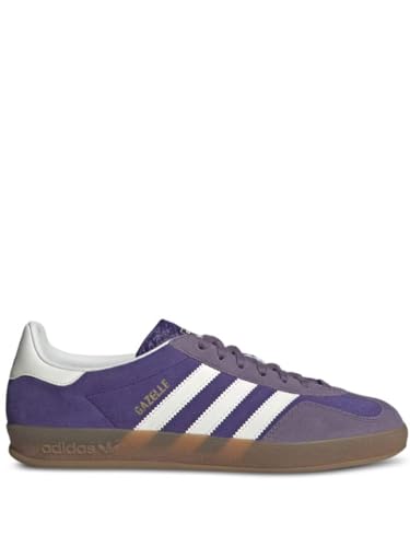 Image of adidas Gazelle Indoor Men's Sneaker's, Collegiate Purple /Cloud White /Shadow Violet, Size 4.5