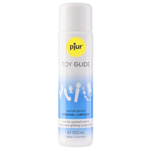 pjur Toy Glide (100ml) - Your Water-Based Personal Lubricant for Sex Toys and masturbators - Long-Lasting Lubrication