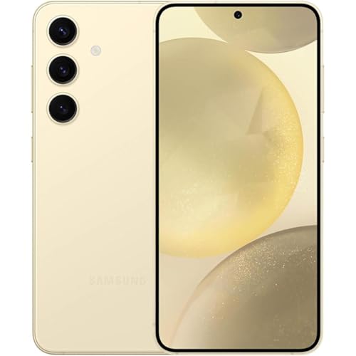 Image of Samsung Galaxy S24 5G, US Version, 256GB, Amber Yellow - Verizon (Renewed)