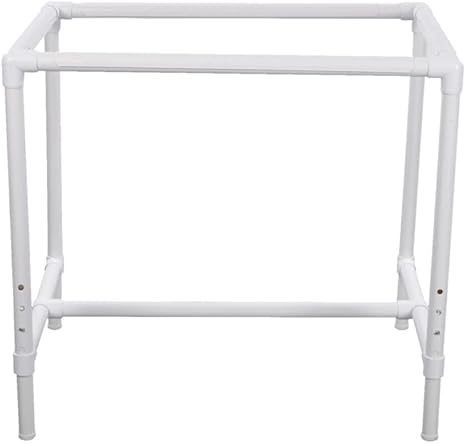 BEN YEDD Quilter's Floor Frame Large Embroidery Frame workbenches Patchwork Embroidery Cross Stitch Support Brackets PVC Pipe Racks