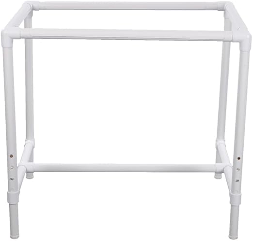 BEN YEDD Quilter's Floor Frame Large Embroidery Frame workbenches Patchwork Embroidery Cross Stitch Support Brackets PVC Pipe Racks