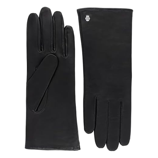 Roeckl Damen Handschuhe Classic, Einfarbig, Schwarz (000), 8 (Herstellergröße: 8)