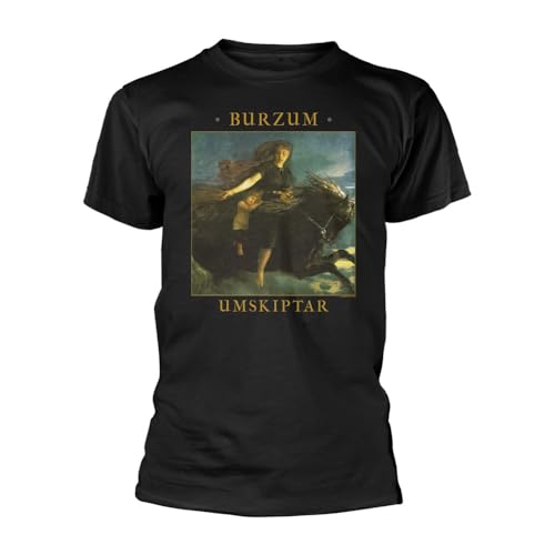 T-shirt Burzum Umskiptar noir avec grand logo officiel imprimé XXL
