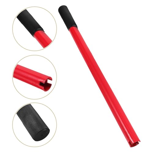 Image of Jack Handle,Floor Jack Hydraulic Bottle Big Red Vertical Car Handle Replacement, Bottle Jack Handle with Handle Sleeve(Red,5t-10t)