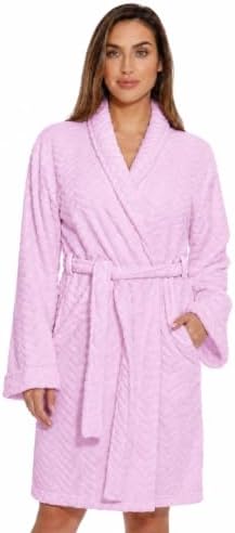 Just Love Printed Plush Robe for Women